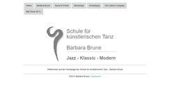 Desktop Screenshot of barbara-brune.de